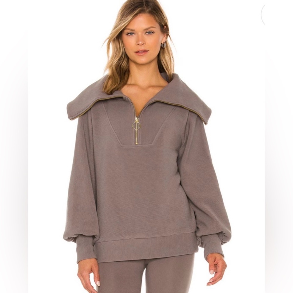 Varley Vine Half-Zip Ottoman Pullover